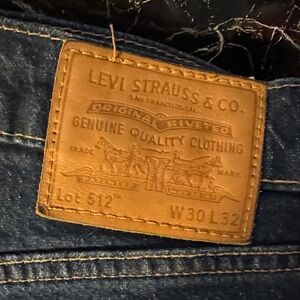 Levi's Slim Fit Dark Blue Jeans